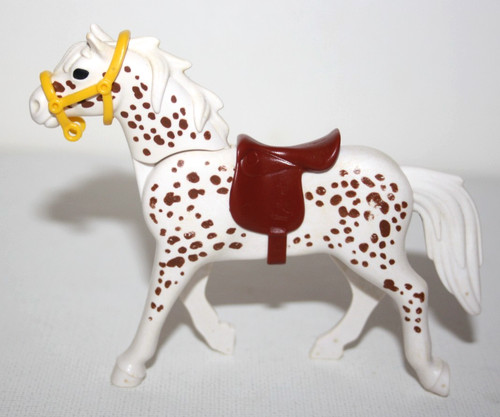 Playmobil 5107 white - playmobil, horse