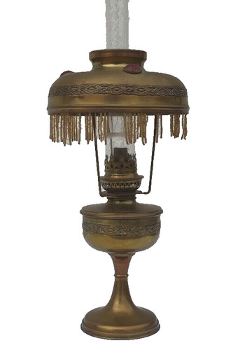 Ancienne lampe pétrole - ancienne, à