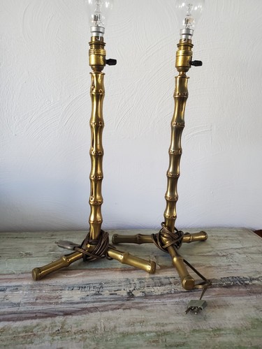 Pieds lampes vintage avec - pieds,