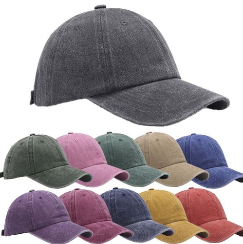 Casquette coton délavé - en,