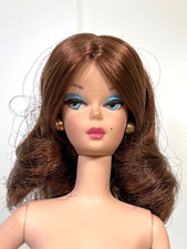 Mattel Fashion Model Silkstone Barbie Continental Holiday nude doll w shoes