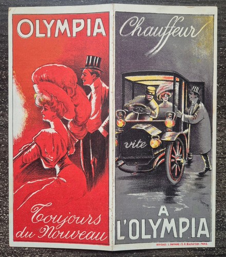Olympia rare program - -,