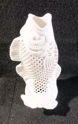 Koi asian fish sculpture - asian,