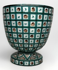 Rare Vase / Cover Pot Signed