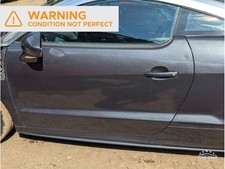 Peugeot RCZ Front Door Left 2011 Coupe BARE 2/3dr T75 GT KUA Grey (10-15) Petrol