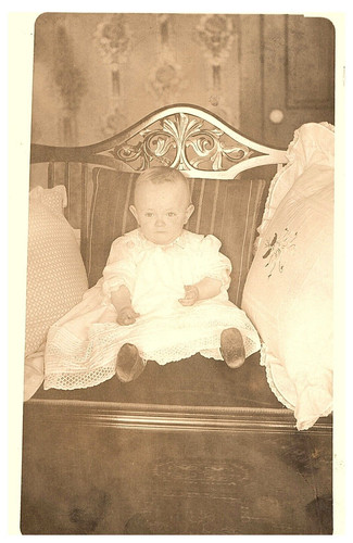 Carte postale rppc enfant - postale,
