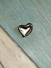 Jolie Broche En Forme De Cœur Signé Auriège Vintage