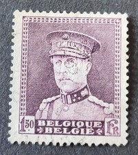 TIMBRE BELGIQUE BELGIE ROI ALBERT I  1932