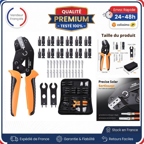 Connecteurs solaires mc4 12 - pv,