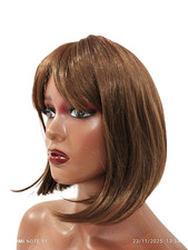 Perruque Châtain Clair Lisse