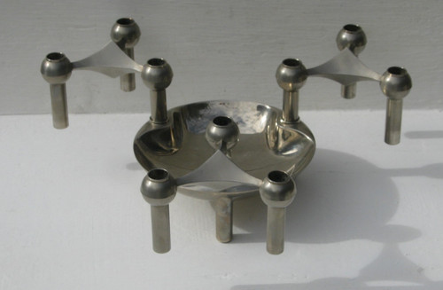 Trois bougeoirs nagel - bougeoirs, avec