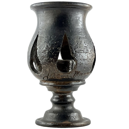 Bougeoir photophore ancien - bougeoir,