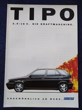 Fiat Tipo 2.0 16V brochure 06.1991