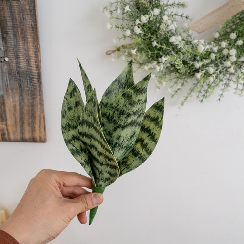 Plante serpent pvc haute 25cm - plante,