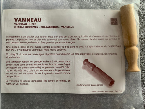Appeau bois buis sifflet - en,