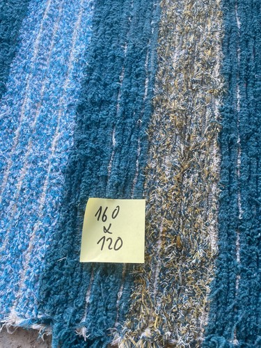 Tapis jarapa bleu neuf - tapis, la