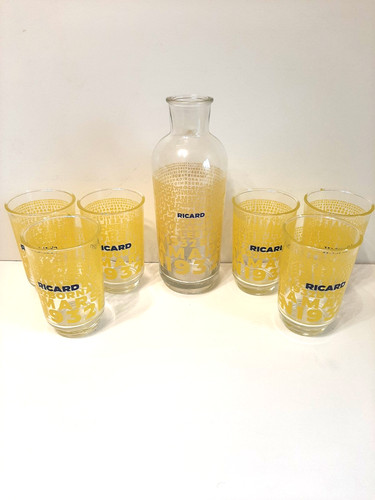 Lot ricard neuf - verres, et