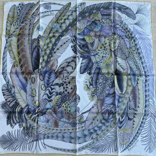Foulard carré hermes soie - , 90