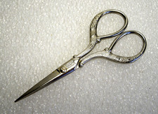Embroidery scissors, sewing, lace