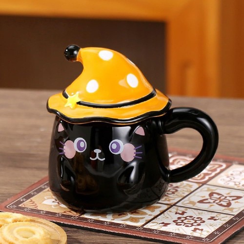 Adorable tasse café - à, chat