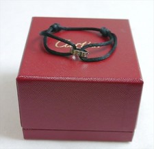 Authentic Cartier Bracelet Baby Love Cord White Gold #5155