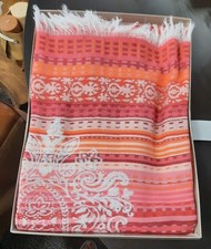 Plaid Jacquard Granfoulard Bassetti Mod. Mocenigo R1  140 X 190