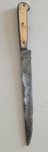 Ancien couteau cuisine - ancien,