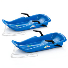 2 Luge Course Toboggan Planche