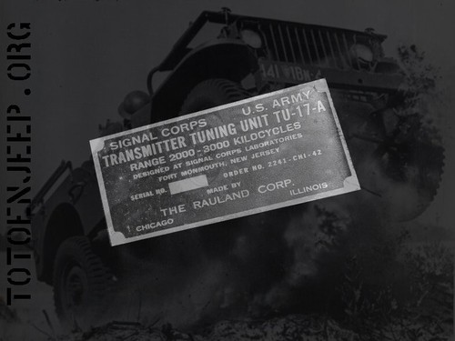 Radio jeep us ww2 - jeep,