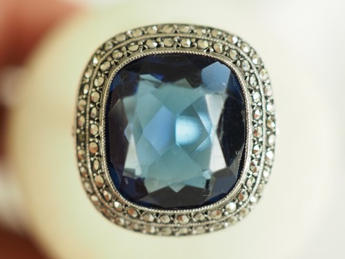 Bague ancienne argent massif - ancienne,