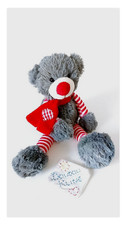 Peluche/Doudou Ours Gris