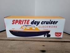 Ancien jouet bateau vintage