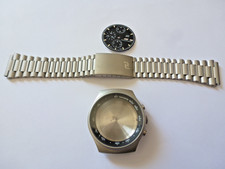 Orfina Porsche Design case bracelet NSA white dial PVD   for Lemania 5100