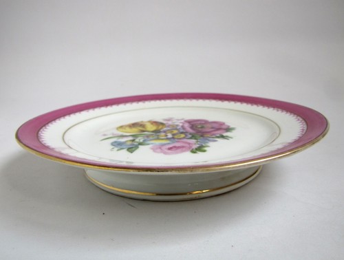 Ancienne assiette gâteau - ancienne,