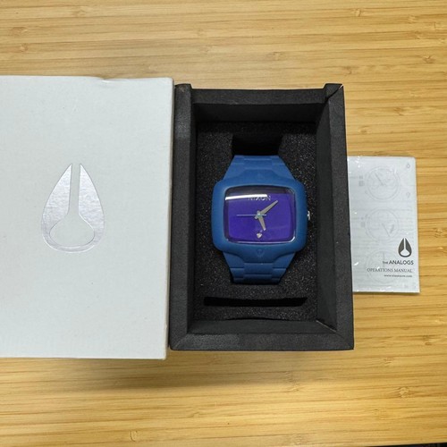 Nixon the rubber player - rubber, blue