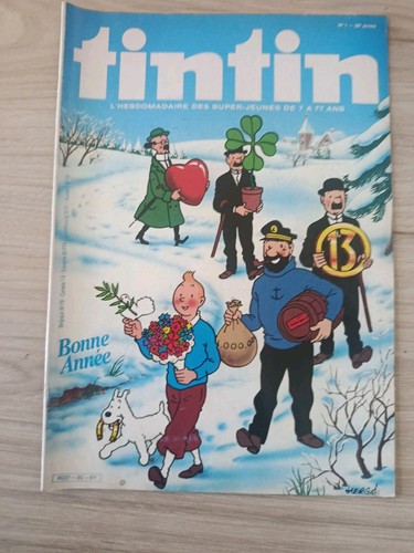 Journal tintin couverture - journal,
