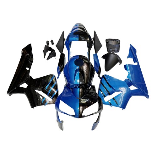 Blue black fairing kit - black, for