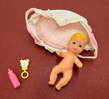 Vintage 1998 ❤ Barbie ❤ Teen Skipper : Cool Sitter -Mini Baby Krissy Doll #26756