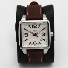 Men's Tissot Quadrato White Dial Pre-owned T005.510.11.277.00