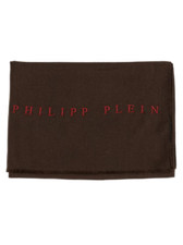 Philipp Plein Femme Unisexe Viscose Made In Italy 67x185 Cm Marron Homme