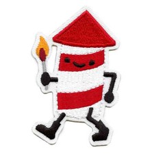 Happy Pétard Patch Brodé à