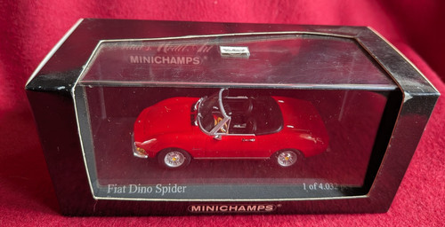 Minichamps fiat dino spider - minichamps,