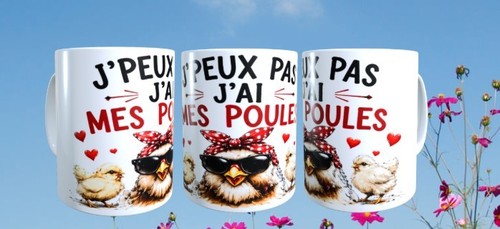 Mug humour peux pas j - mug, j'ai