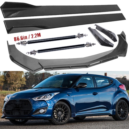 Carbon fiber front - carbon, lip