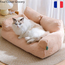 Canapé lit de luxe en peluche