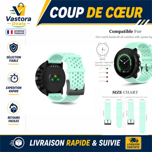 Bracelet montre silicone - en,