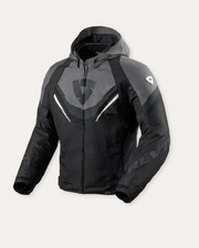 Veste Moto Homme Hivernale Revit Quantum 3 H2O Gris Taille S M L XL XXL 3XL 4X