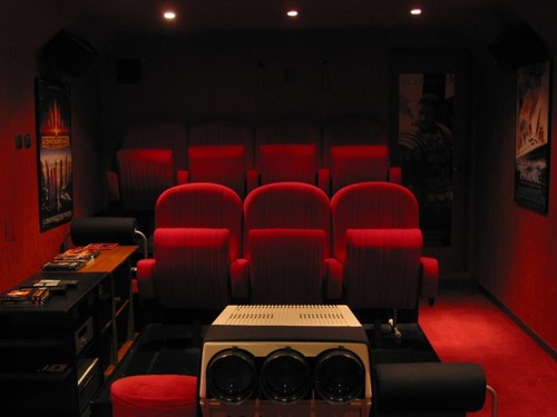 Fauteuil cinéma rouges - cinéma, lot