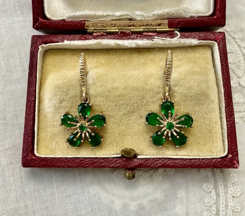 Fleur cristal émeraude - Émeraude,