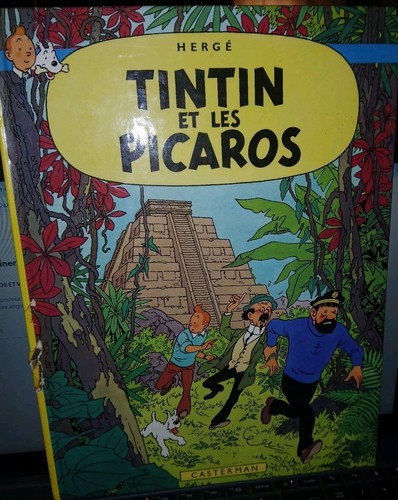 Tintin les picaros 1976 - tintin,